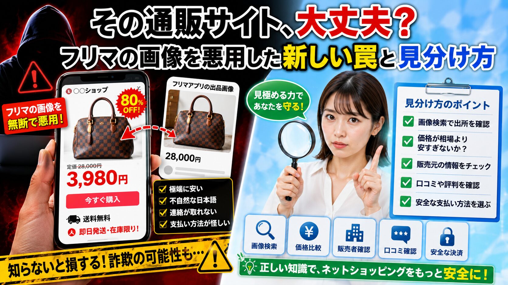 その通販サイト、大丈夫？